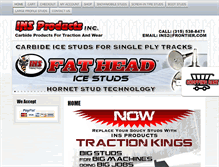 Tablet Screenshot of carbidetractionproducts.com
